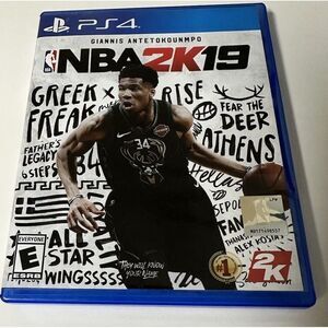 PS4 NBA 2K19 video game (PlayStation‎ 4, 2018)